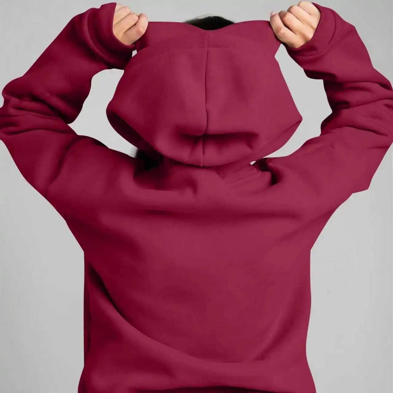 Reise-Hoodie mit Augenmaske