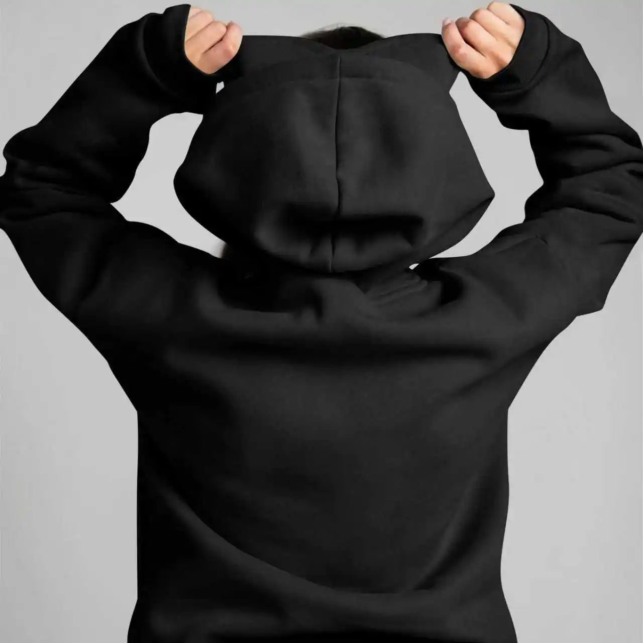 Reise-Hoodie mit Augenmaske